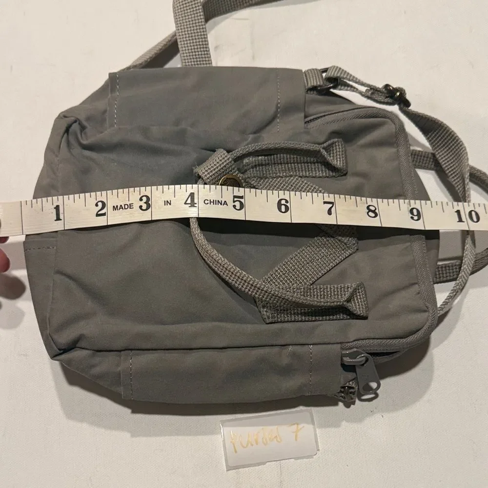Kånken Gray Mini Shoulder Bag